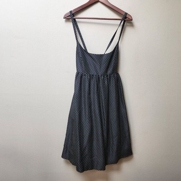 J. Crew Dresses & Skirts - J. Crew silk polka dot babydoll dress / 10